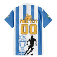 Custom Argentina Football Family Matching Mermaid Dress and Hawaiian Shirt We Are The Champions - Wonder Print Shop