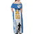 Custom Argentina Football Family Matching Off Shoulder Maxi Dress and Hawaiian Shirt We Are The Champions - Wonder Print Shop