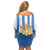 Custom Argentina Football Family Matching Off Shoulder Short Dress and Hawaiian Shirt We Are The Champions - Wonder Print Shop