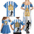 Custom Argentina Football Family Matching Summer Maxi Dress and Hawaiian Shirt We Are The Champions - Wonder Print Shop