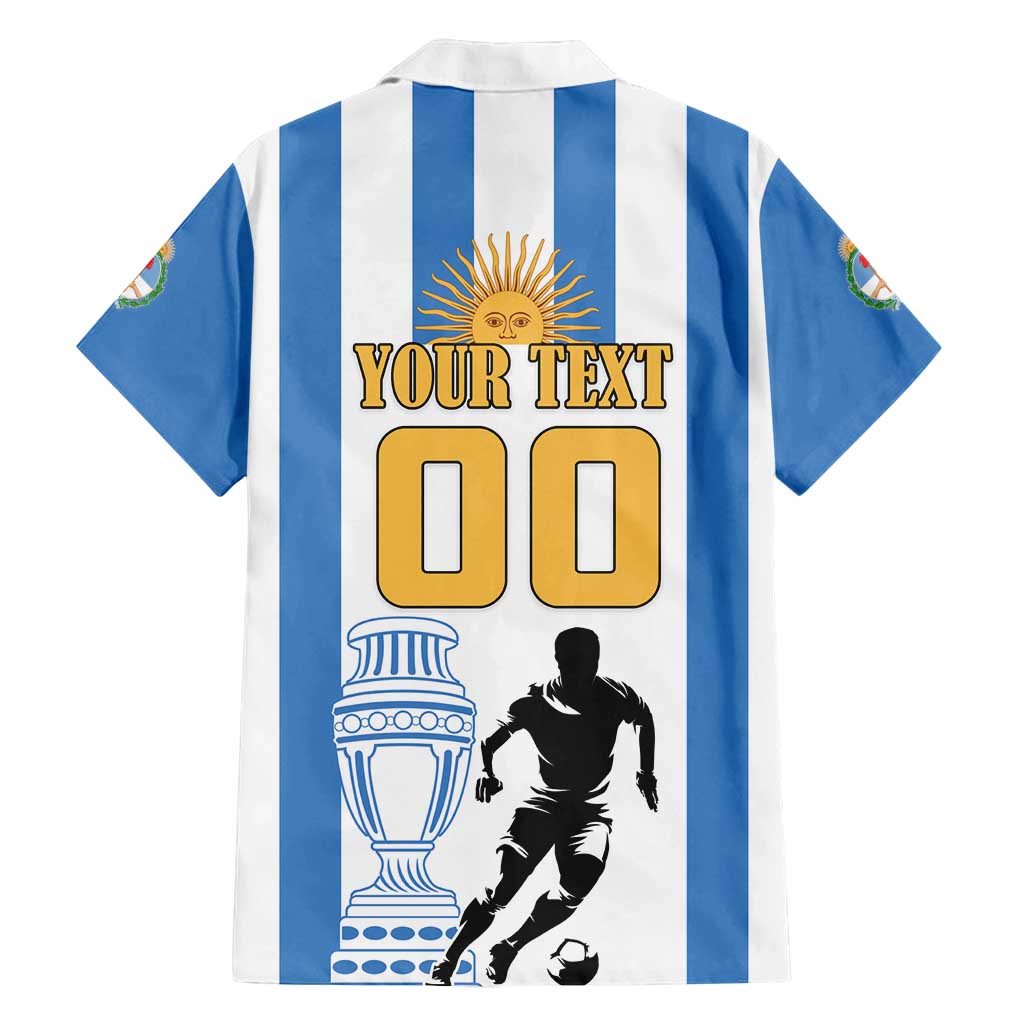 Custom Argentina Football Family Matching Summer Maxi Dress and Hawaiian Shirt We Are The Champions - Wonder Print Shop