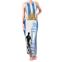 Custom Argentina Football Family Matching Tank Maxi Dress and Hawaiian Shirt We Are The Champions - Wonder Print Shop