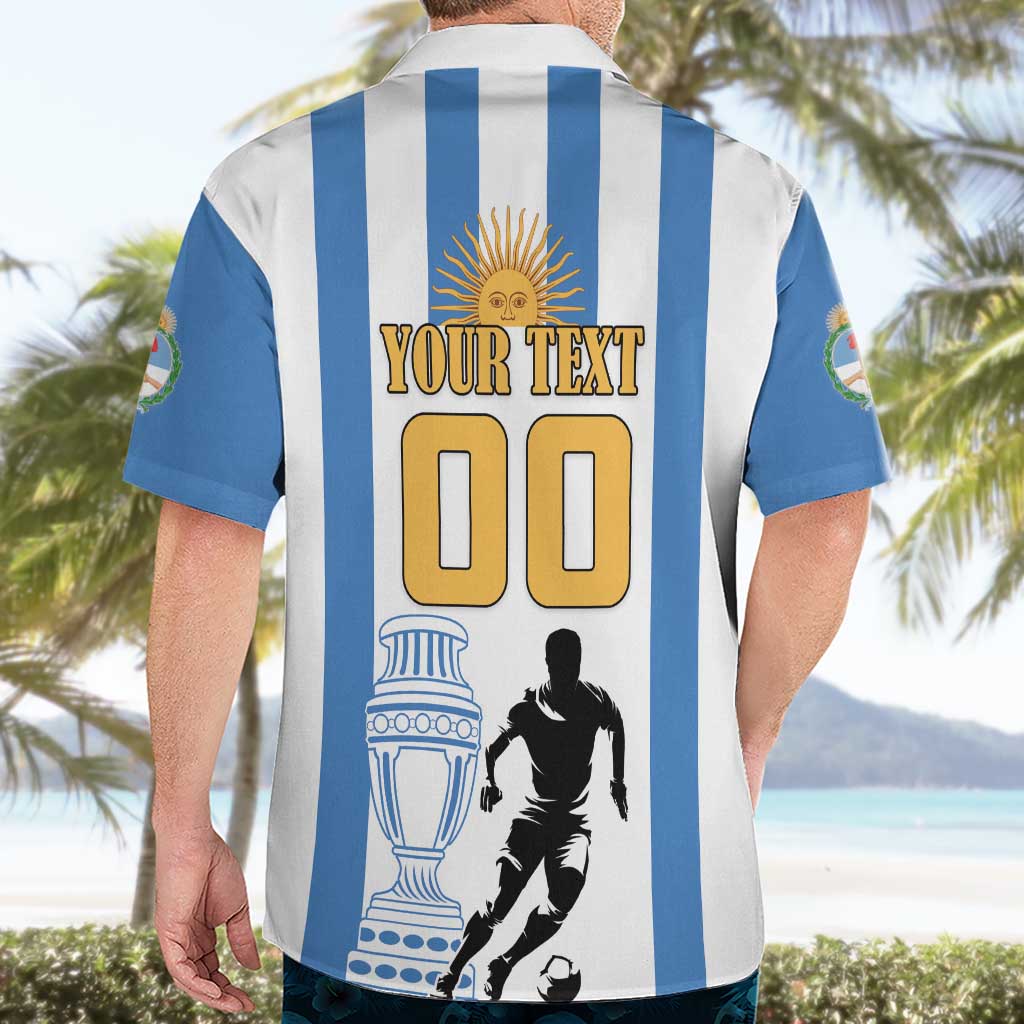 Custom Argentina Football Hawaiian Shirt We Are The Champions - Wonder Print Shop