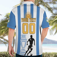Custom Argentina Football Hawaiian Shirt We Are The Champions - Wonder Print Shop