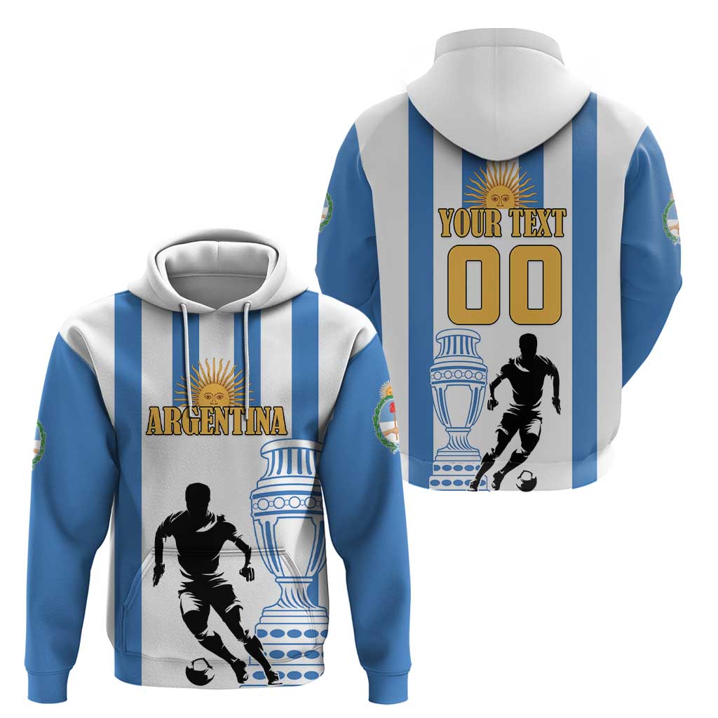 Custom Argentina Football Hoodie We Are The Champions - Wonder Print Shop