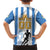 Custom Argentina Football Kid Hawaiian Shirt We Are The Champions - Wonder Print Shop