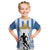 Custom Argentina Football Kid T Shirt We Are The Champions - Wonder Print Shop