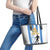 Custom Argentina Football Leather Tote Bag We Are The Champions - Wonder Print Shop