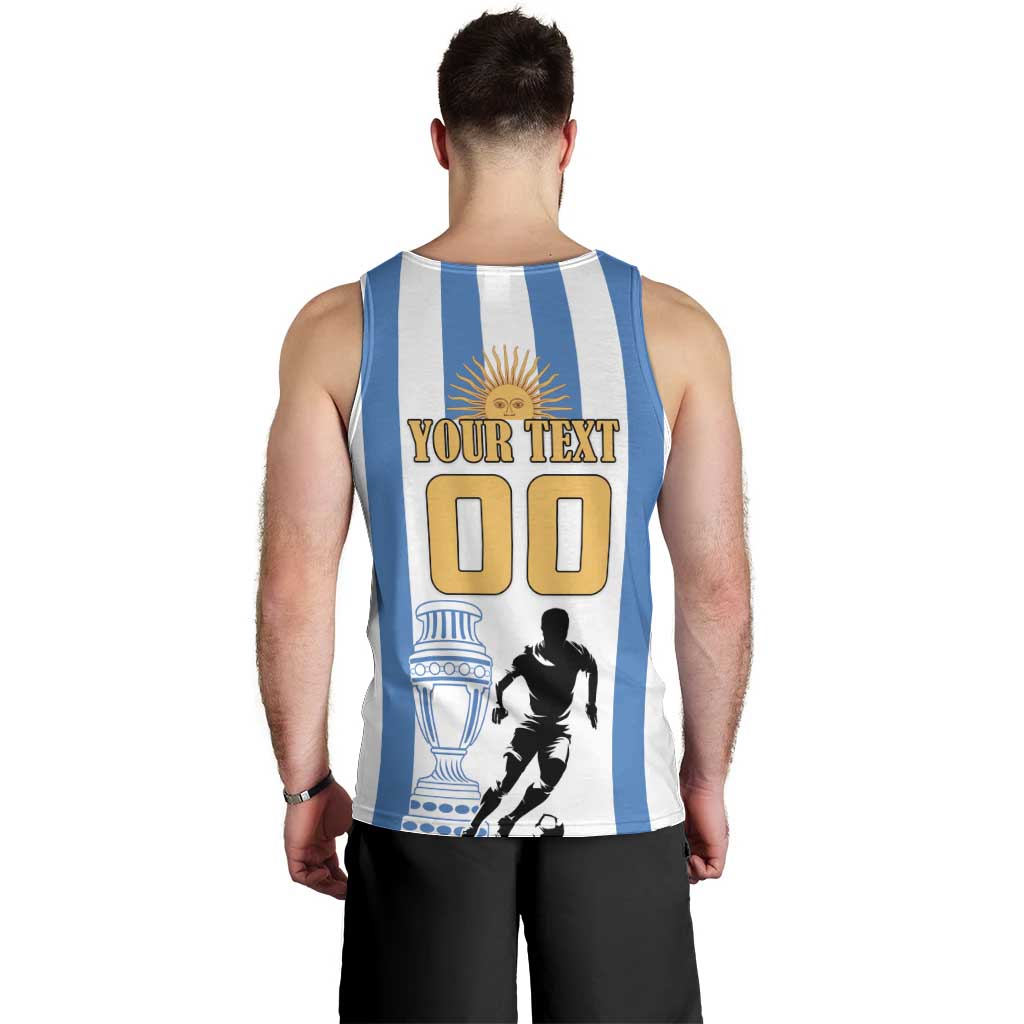 Custom Argentina Football Men Tank Top We Are The Champions - Wonder Print Shop