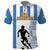 Custom Argentina Football Polo Shirt We Are The Champions - Wonder Print Shop