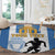 Custom Argentina Football Round Carpet We Are The Champions