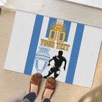 Custom Argentina Football Rubber Doormat We Are The Champions - Wonder Print Shop