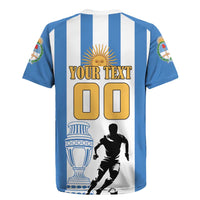 Custom Argentina Football Rugby Jersey We Are The Champions - Wonder Print Shop