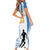 Custom Argentina Football Short Sleeve Bodycon Dress We Are The Champions - Wonder Print Shop