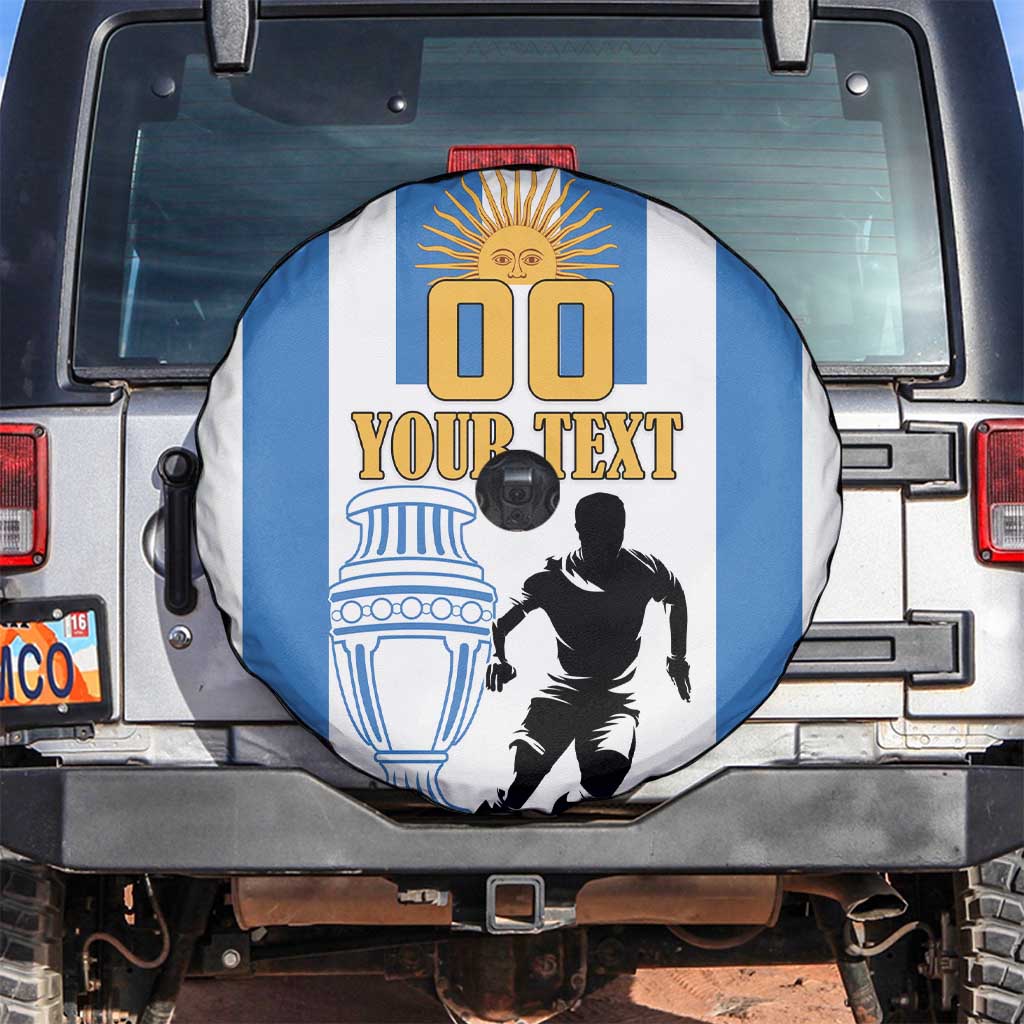 Custom Argentina Football Spare Tire Cover We Are The Champions - Wonder Print Shop