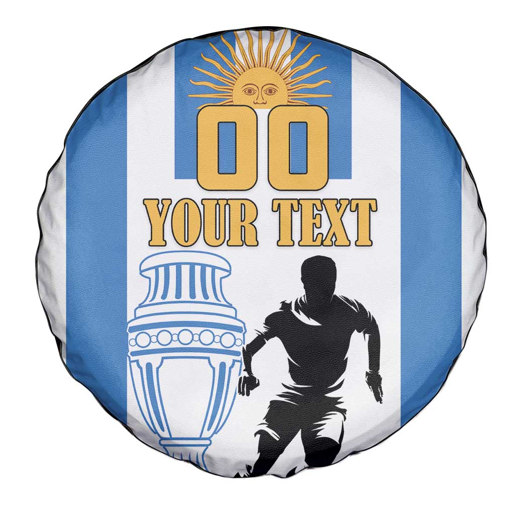 Custom Argentina Football Spare Tire Cover We Are The Champions - Wonder Print Shop