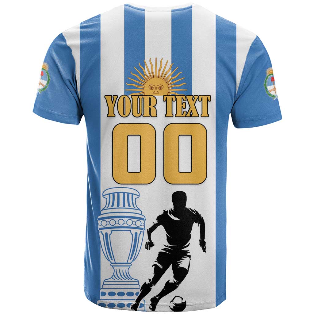 Custom Argentina Football T Shirt We Are The Champions - Wonder Print Shop