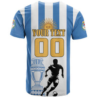 Custom Argentina Football T Shirt We Are The Champions - Wonder Print Shop