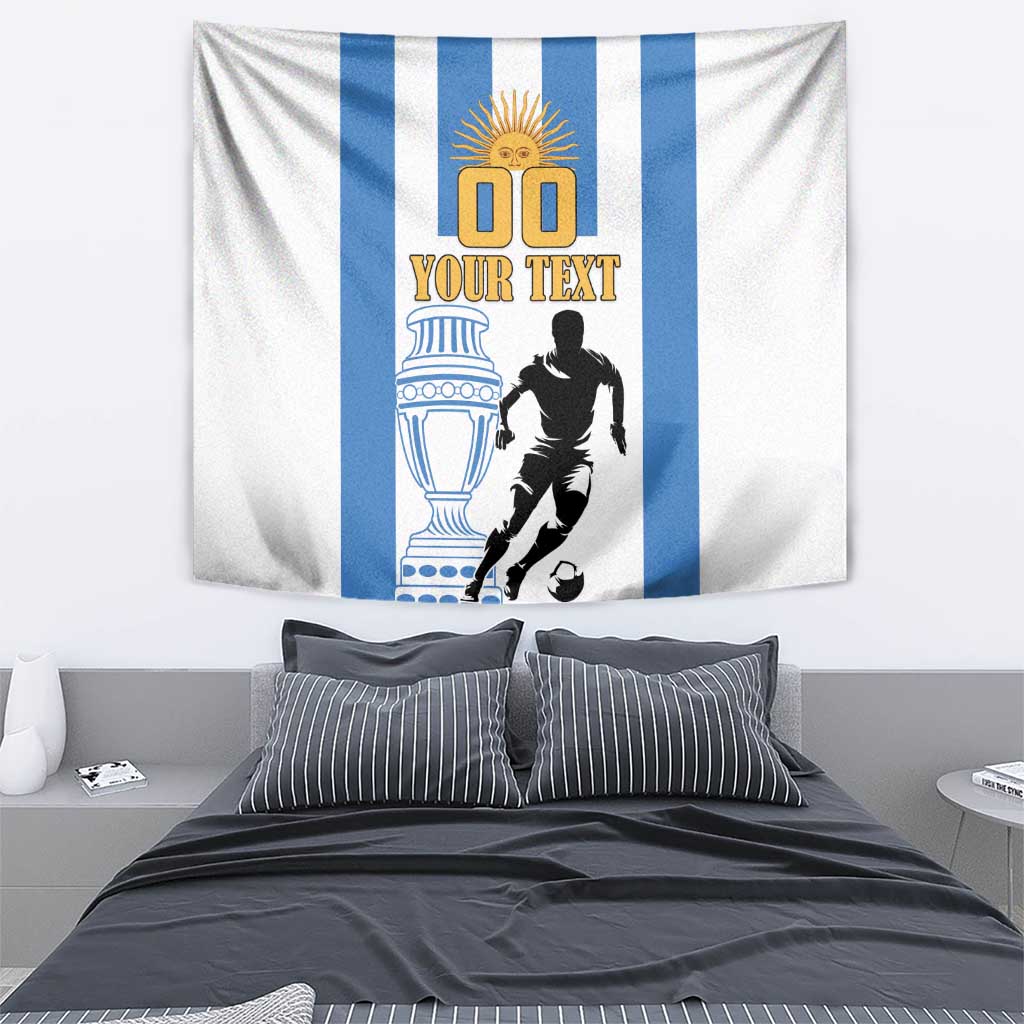 Custom Argentina Football Tapestry We Are The Champions - Wonder Print Shop