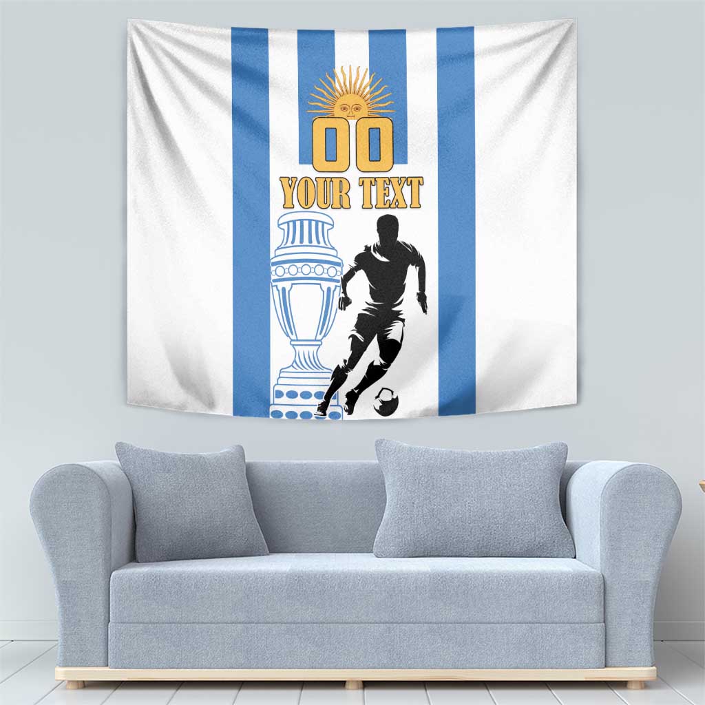 Custom Argentina Football Tapestry We Are The Champions - Wonder Print Shop