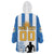 Custom Argentina Football Wearable Blanket Hoodie We Are The Champions - Wonder Print Shop