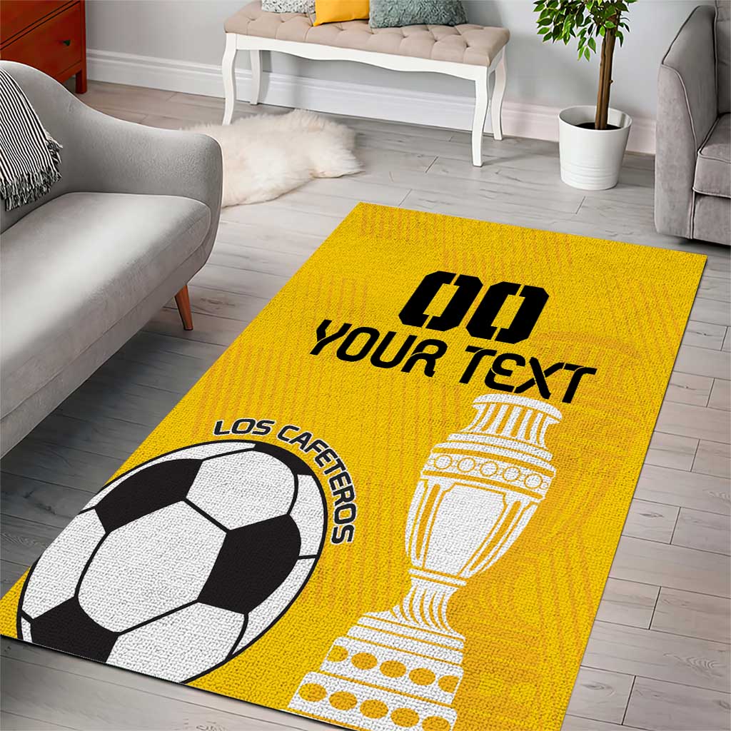 Custom Colombia Football Area Rug Go Champions - Wonder Print Shop