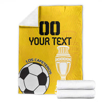 Custom Colombia Football Blanket Go Champions