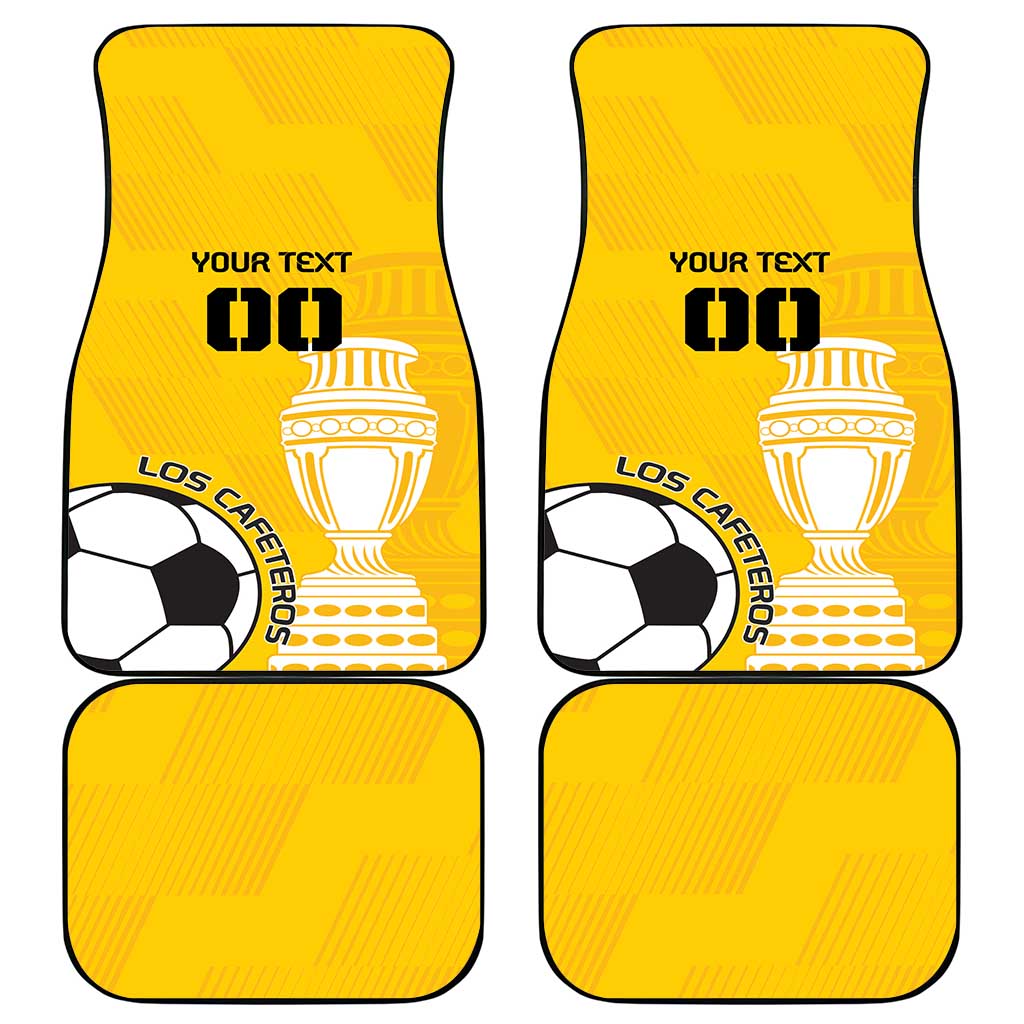 Custom Colombia Football Car Mats Go Champions - Wonder Print Shop