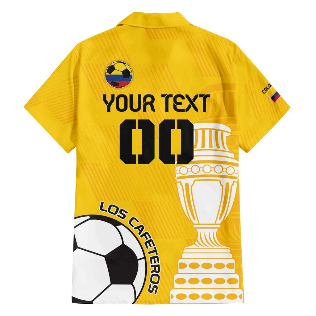 Custom Colombia Football Family Matching Long Sleeve Bodycon Dress and Hawaiian Shirt Go Champions - Wonder Print Shop