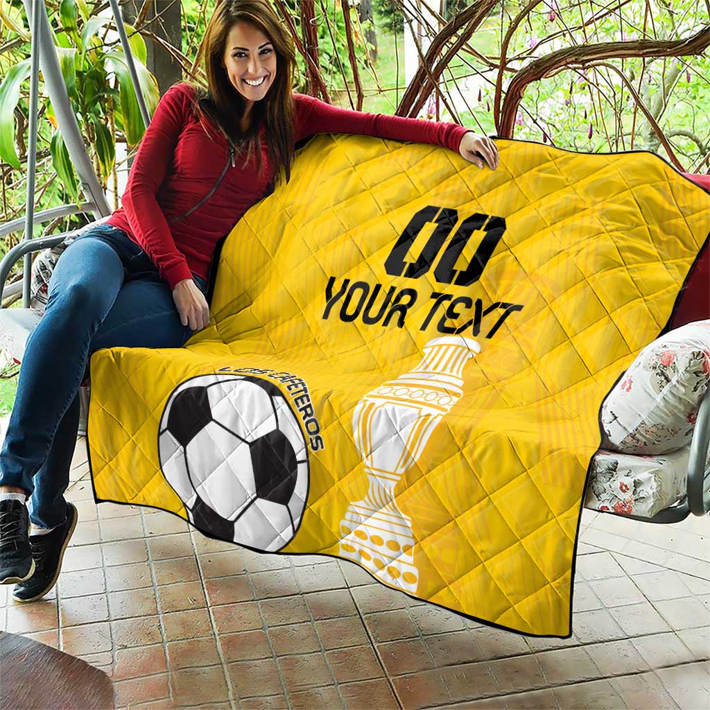 Custom Colombia Football Quilt Go Champions - Wonder Print Shop