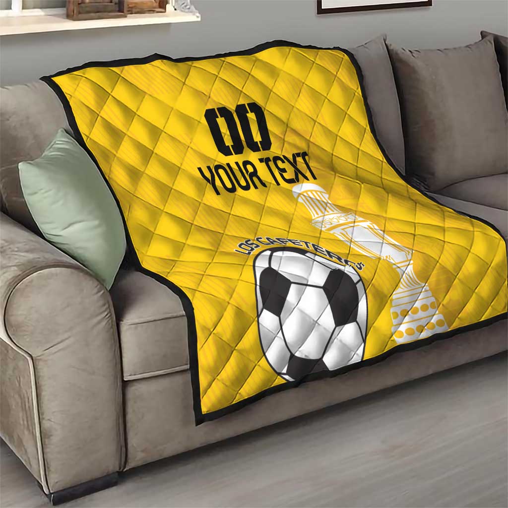 Custom Colombia Football Quilt Go Champions - Wonder Print Shop