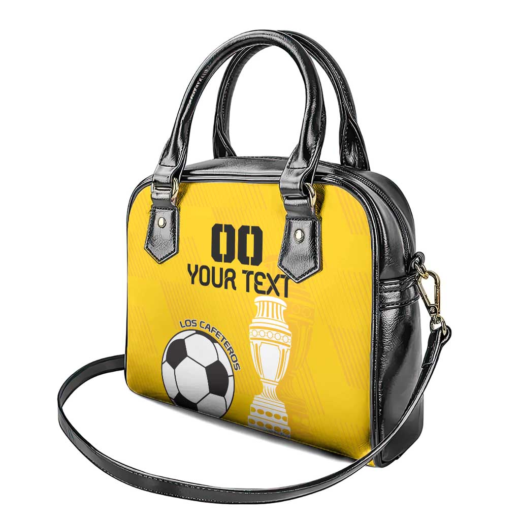 Custom Colombia Football Shoulder Handbag Go Champions