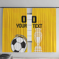 Custom Colombia Football Window Curtain Go Champions - Wonder Print Shop