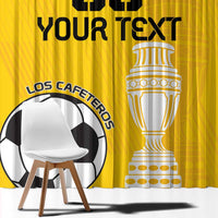 Custom Colombia Football Window Curtain Go Champions - Wonder Print Shop