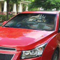 Everglades Alligator Alcatraz Florida Auto Sun Shade - Wonder Print Shop