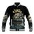 Everglades Alligator Alcatraz Florida Baseball Jacket - Wonder Print Shop