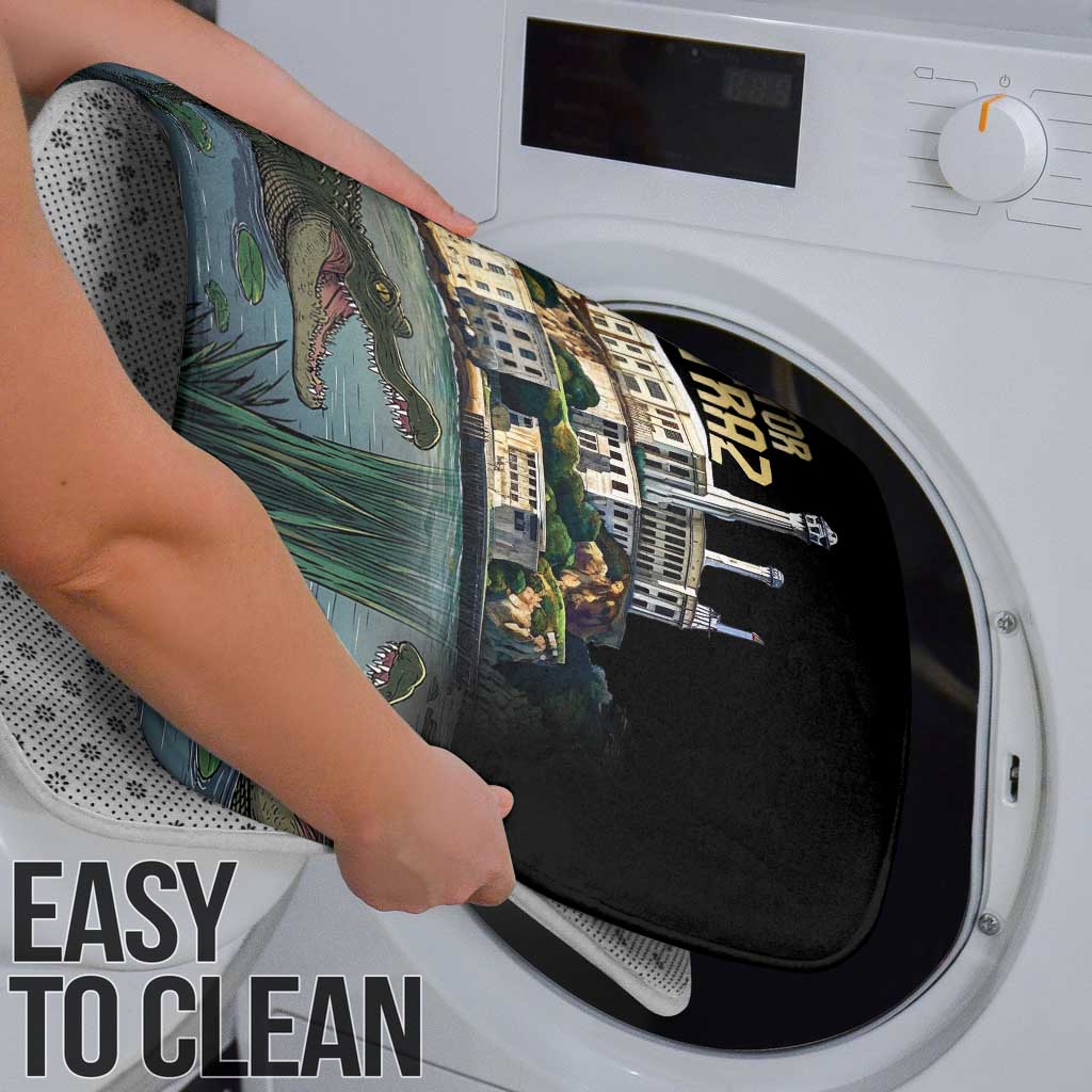 Everglades Alligator Alcatraz Florida Bathroom Set - Wonder Print Shop