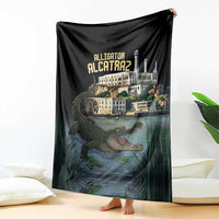 Everglades Alligator Alcatraz Florida Blanket - Wonder Print Shop