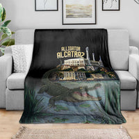 Everglades Alligator Alcatraz Florida Blanket - Wonder Print Shop