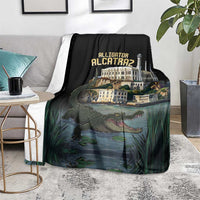 Everglades Alligator Alcatraz Florida Blanket - Wonder Print Shop