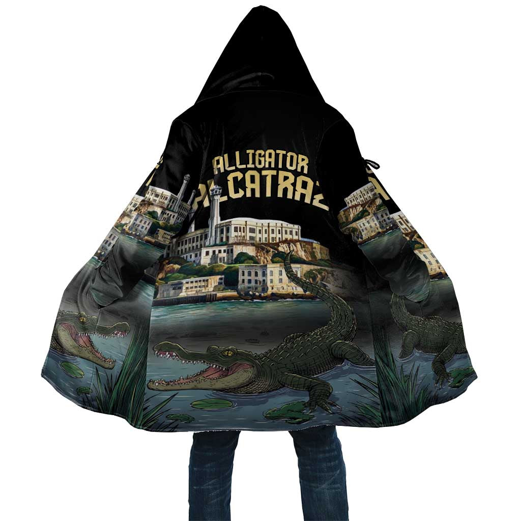 Everglades Alligator Alcatraz Florida Cloak - Wonder Print Shop