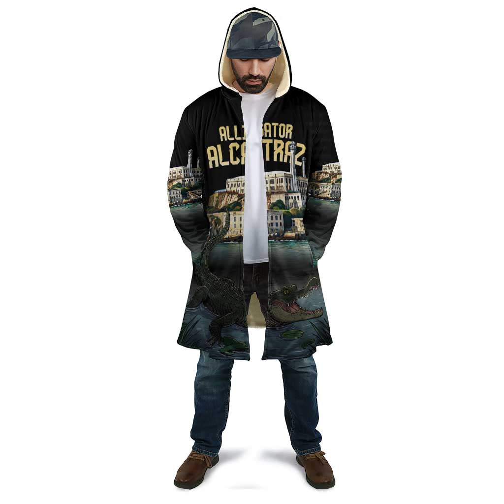 Everglades Alligator Alcatraz Florida Cloak - Wonder Print Shop