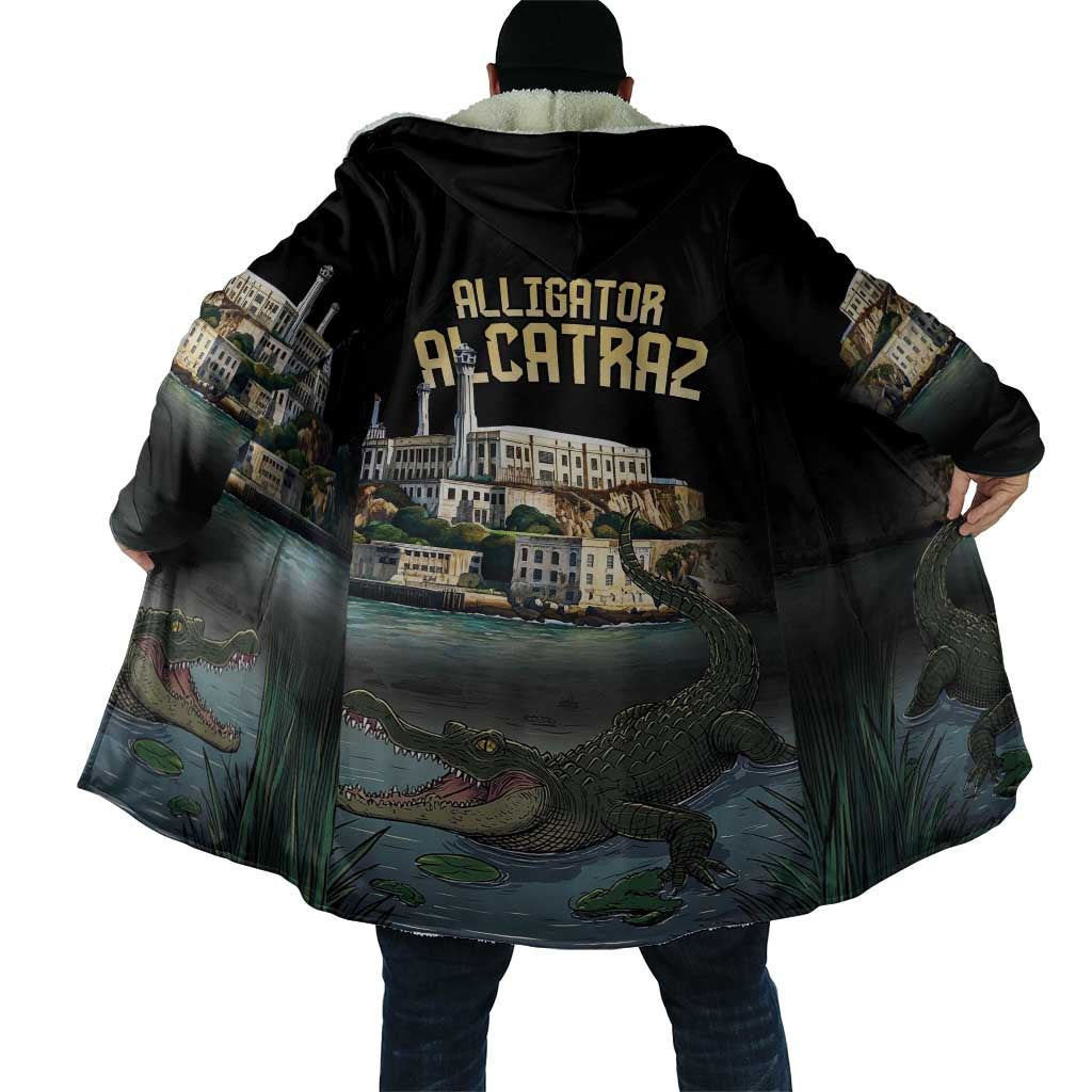 Everglades Alligator Alcatraz Florida Cloak - Wonder Print Shop