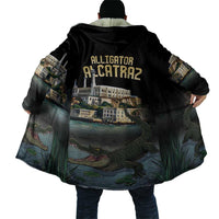 Everglades Alligator Alcatraz Florida Cloak - Wonder Print Shop