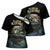 Everglades Alligator Alcatraz Florida Cross Shoulder Shirt - Wonder Print Shop