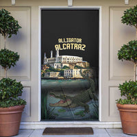 Everglades Alligator Alcatraz Florida Door Cover - Wonder Print Shop