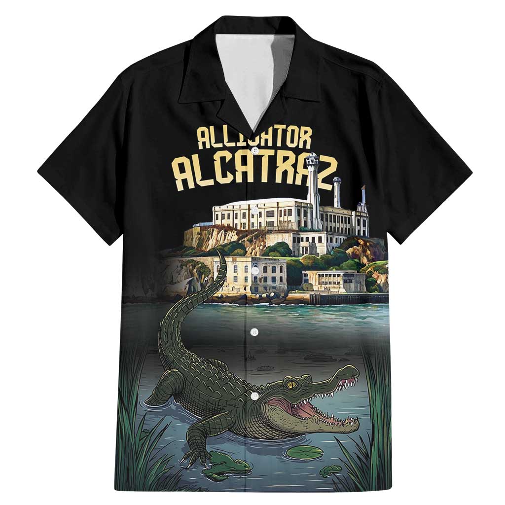 Everglades Alligator Alcatraz Florida Family Matching Mermaid Dress and Hawaiian Shirt - Wonder Print Shop