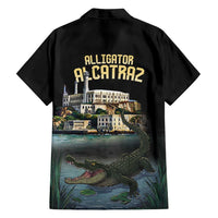 Everglades Alligator Alcatraz Florida Family Matching Off Shoulder Maxi Dress and Hawaiian Shirt - Wonder Print Shop