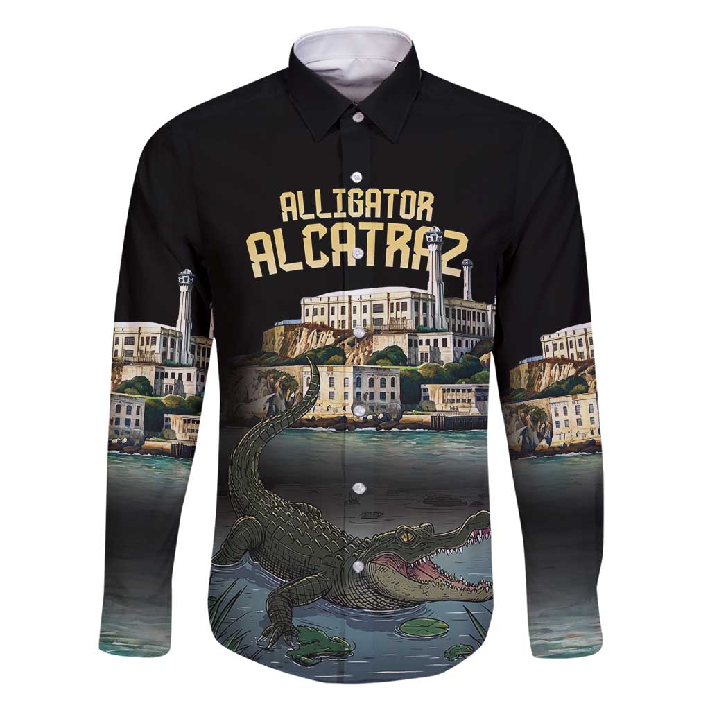 Everglades Alligator Alcatraz Florida Family Matching Tank Maxi Dress and Hawaiian Shirt - Wonder Print Shop