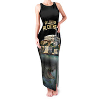 Everglades Alligator Alcatraz Florida Family Matching Tank Maxi Dress and Hawaiian Shirt - Wonder Print Shop